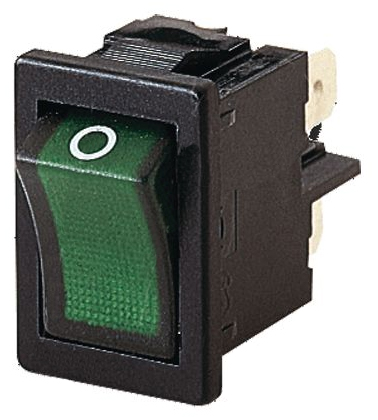 Ein/Ausschalter grün