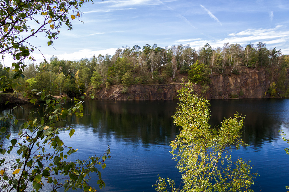 Steinbruch Ammelshain bei Leipzig