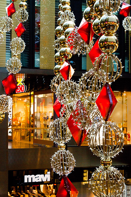 Weihnachtsdekoration Höfe am Brühl Leipzig